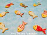 Petits biscuits Poissons d'Avril