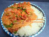 Curry de légumes et millet