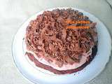 Gâteau chocolat mascarpone fraise