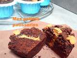 Muffins chocolat/chocolat praliné