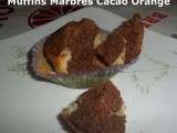 Battle Food #17 - Muffins Marbrés Cacao Orange