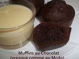 Muffins au Chocolat (presque comme au Mcdo)