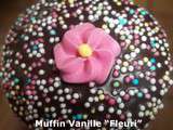 Muffins Vanille  Fleuris 