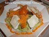 Salade Surimi Tomates Fromages