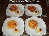 Tour en Cuisine #107 - Tartelettes Citron Coco