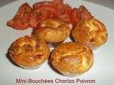 Tour en Cuisine #12 : Mini Bouchées Chorizo Poivron