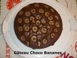 Tour en Cuisine #350 - Gâteau Choco Bananes