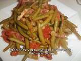 Tour en Cuisine #410 - Haricots Verts Sauce Tomates & Paprika Doux