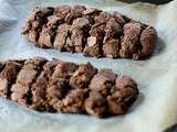 Croquants chocolat / biscuits comme des biscottis sans beurre