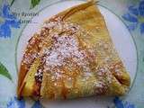 Crepes au fromage blanc