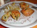 Muffins courgette-chorizo-mozzarella