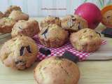 Muffins pomme-chocolat