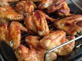 Ailes de poulet grillées sauce barbecue