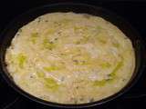 Omelette au mascarpone et au thym