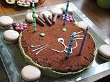 Gâteau d'anniversaire chat