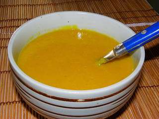 Soupe de lentilles corail