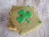 Biscuits à la pistache pour la St-Patrick