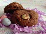 Biscuits pudding au chocolat & mini eggs