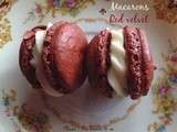 Macarons Red velvet