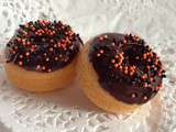 Mini pumpkin donuts