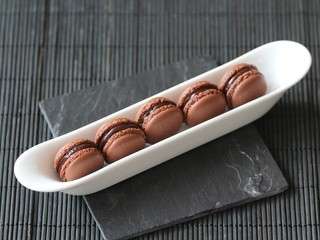Macarons au chocolat