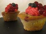 Cupcake aux groseilles
