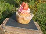 Cupcakes a la fraise