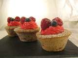 Cupcakes à la framboise