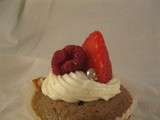 Cupcakes aux fraises et aux framboises