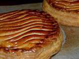 Galette des rois à la framboise