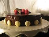 L’Elysée gâteau au chocolat et à la framboise