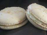 Macarons chocolat blanc et à la noix de coco