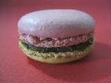 Macarons kiwi fraise