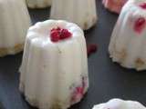 Mini mousse chocolat blanc framboises