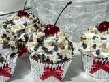 S Cupcakes façon « Forêt Noire »