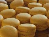 S macarons aux bonbons bams (haribo banane)