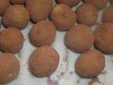 S truffes chocolat noir au citron vert et au miel de Pierre Hermé