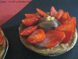 Tartelettes à la vanille et aux fraises