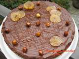 Cheesecake chocolat-poire