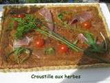 Croustille aux herbes