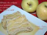 Gâteau crêpes-pommes