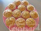 Muffins à la confiture d’abricot