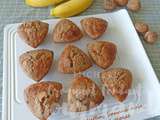 Muffins banane noix et chocolat – Bataille Food # 84