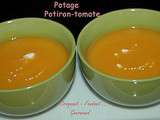 Potage potiron-tomate