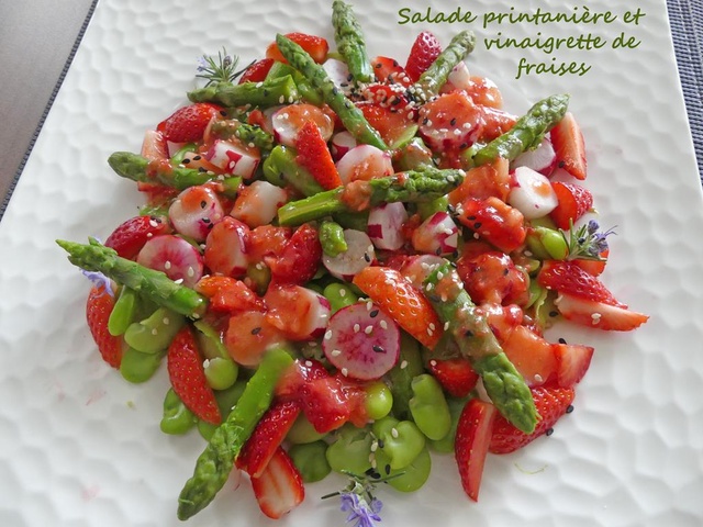 Recettes De Vinaigrette Et Fraises