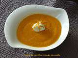 Soupe de carottes orange-cannelle – Recettes autour d’un ingrédient # 24
