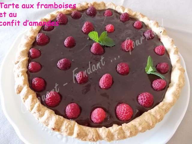 Recettes De Tarte Aux Framboises De Croquant Fondant Gourmand