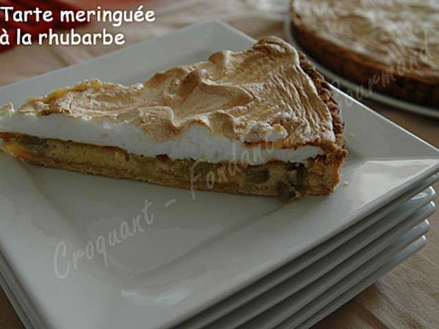 Recettes De Tarte Meringu E De Croquant Fondant Gourmand