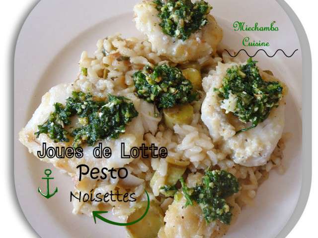 Recettes De Joues De Lotte Et Pesto