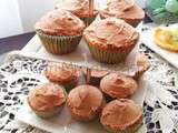 Cupcake Vanille Ganache Monté Chocolat